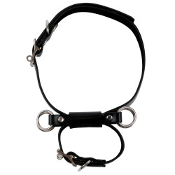 Ouch! Menottes pour Cuisses Kneeling Cuffs noires